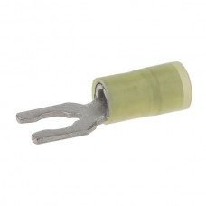 Nsi S12-8N-L 12-10 Nylon Locking Spade, 50 Per Pack 12-10 AWG Nylon Insulated Locking Spade, 50 Per Pack Price For 50