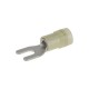 Nsi S12-8N 12-10 Nylon Spade #8 Stud, 50 Per Pack 12-10 AWG Nylon Insulated Spade #8 Stud, 50 Per Pack Price For 50