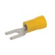 Nsi S12-8V-L 12-10 Vinyl Locking Spade, 50 Per Pack 12-10 AWG Vinyl Insulated Locking Spade, 50 Per Pack Price For 50