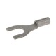 Nsi S16-10-P 16-14 Bare Spade #10 Stud 100Pc PRO Pack 16-14 AWG Bare Spade Terminal #10 Stud, 100 Pc. PRO Pack Price For 1