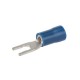 Nsi S16-6V-L 16-14 Vinyl Locking Spade, 100 Per Pack 16-14 AWG Vinyl Insulated Locking Spade, 100 Per Pack Price For 100