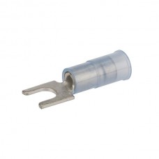 Nsi S16-8N-B 16-14 Nylon Block Spade, 100 Per Pack 16-14 AWG Nylon Insulated Block Spade, 100 Per Pack Price For 100