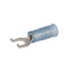 Nsi S16-8N-F 16-14 Nylon Flange Spade, 100 Per Pack 16-14 AWG Nylon Insulated Flange Spade, 100 Per Pack Price For 100