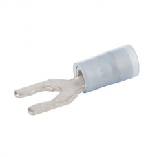 Nsi S16-8N-L 16-14 Nylon Locking Spade, 100 Per Pack 16-14 AWG Nylon Insulated Locking Spade, 100 Per Pack Price For 100Spade, Ring, Locking and Other Terminals