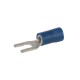 Nsi S16-8V-L 16-14 Vinyl Spade Locking, 100 Per Pack 16-14 AWG Vinyl Insulated Spade Locking, 100 Per Pack Price For 100