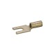 Nsi S22-4 22-18 Bare Spade #4 Stud 22-18 AWG Bare Spade #4 Stud, 100/Pack Price For 100