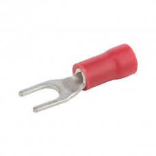 Nsi S22-6V-S 22-18 Vinyl Spade #6 Stud 22-18 AWG Vinyl Insulated Spade #6 Stud - Small Pack Of 25 Price For 1