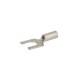 Nsi S22-8-B 22-18 Bare Spade #8 Stud 22-18 AWG Bare Spade #8 Stud, 100/Pack Price For 100