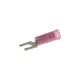 Nsi S22-8N 22-18 Nylon Spade #8 Stud, 100 Per Pack 22-18 AWG Nylon Insulated Spade #8 Stud, 100 Per Pack Price For 100