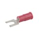 Nsi S22-8V-B 22-18 Vinyl Block Spade, 100 Per Pack 22-18 AWG Vinyl Insulated Block Spade, 100 Per Pack Price For 100