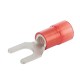 Nsi S8-14N #8 Nylon Spade 1/4 Stud, 25 Per Pack 8 AWG Nylon Insulated Spade 1/4" Stud, 25 Per Pack Price For 25