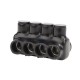 Nsi IPLD3/0-4B Polaris? Multi-Tap 3/0 4 Port 3/0-6 AWG  Polaris? Insulated Multi-Tap Conn 4 Port (Dual Sided Entry) Bagged Price For 1
