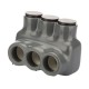 Nsi IPLG1-3B Polaris? Grey Multi-Tap 1 3 Port 1-10 AWG ( B,C,D) 2-10 AWG ( K,M,I)  Polaris? Grey For Fine Stranded Cooper Conductor - 3 Port (Bagged) Price For 1