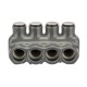 Nsi IPLG3/0-4 Polaris? Grey Multi-Tap 3/0 4 Port 3/0-4 AWG ( B,C,D) 2/0-2 AWG ( K,M,I)  Polaris? Grey For Fine Stranded Cooper Conductor -4 Port Price For 6