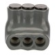 Nsi IPLG6-3 Polaris? Grey Multi-Tap 6 3 Port 6-14 AWG (Class B,C,D,K,M,I) Polaris? Grey For Fine Stranded Cooper Conductor -3 Port Price For 12