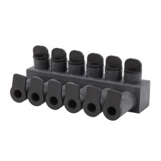 Nsi ISPB2/0-6 Submersible Conn.  2/0 - #14 Submersible Connector, 6 Port, 2/0 AWG - 14 AWG Price For 1