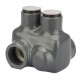 Nsi ITOG-3/0B Polaris? Grey Multi-Tap 3/0 2 Port OS 3/0-4 AWG ( B,C,D) 2/0-2 AWG ( K,M,I)  Off-Set Polaris? Grey For Fine STRanded Cooper Conductor - 2 Port (Bagged) Price For 1