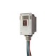 Nsi 2119A AlumStem 120/208-277V 2000W 1800VA 600VA LED 1/2" Stem DieCast Alum, On 1-5fc/Off 3-15fc, 6"Leads, 120/208-277V, 2000W Tungsten, 1800VA Ballast, 600VA LED Price For 1