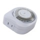 Nsi 401A 24 Hour Plug-In Polarized 125V Indoor 24 Hour Plug-In Timer Single Polarized Outlet 125V Indoor 15 Minute Tabs Price For 1
