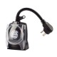 Nsi 602B 24 Hour Plug-In 2 Plug 125V Outdoor 24 Hour Plug-In Timer Two Grounded Outlets 125V Outdoor 30 Minute Tabs Price For 1