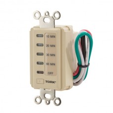 Nsi D1060M 10/20/30/60 Min Wall Sw Timer 120V Ivory Electronic 10/20/30/60 Minute Wall Switch Timer 15A 120V Ivory Price For 1