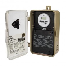 Nsi DTWH40 7 Day Water Heater Timer 120-277V DPDT 7 Day Water Heater Timer with Override on Cover 40A 120-277V DPDT Indoor Plastic Enclosure Price For 1