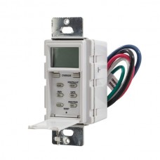 Nsi SS721Z Astro Wall Timer 16A 120/277V White Astro Wall Switch Timer 3-Way 16A 120/277V White Price For 1