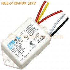 B+L NU6-3128-PSX -1 (2)-Lamp - 28W - Instant Start - Electronic Fluorescent Ballast 347V -  Multiple Linear and CFL Lamps