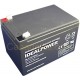Emergency Light Battery - ELA-12V-12AH - 12 Volt - 12Ah Capacity  - Rechargeable Sealed Lead Acid Battery