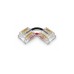 Canolight CL-AST-SOB8BBNL-LV Accessory COB Strip Light 8mm PCB Width L Shape PCB to PCB PCs Connector No Wire