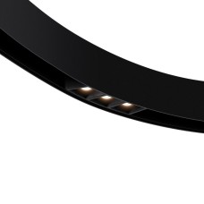 Canolight CL-DOT03-D9-3000-BL Dot 03 4W 3000K Black Curvy Magnetic Light Head
