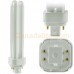 USHIO 3000238 - CF26DE/865 - 26 Watt - Double Tube - 4 Pin G24q-3 Base - 6500K / Daylight - Plug-in Lamps - Dimmable