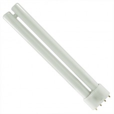 18 Watt - Long Single Tube - 4-Pin 2G11 Base - Plug-in CFL - 3000K / Softwhite - CFL18L/830 - Major Brand