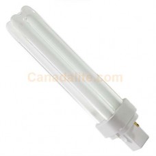 26 Watt - Double-Tube - 2 Pin G24d-3 Base -  2700K / Warmwhite - Plug-in CFL - CFL26D/827 - Extra Value