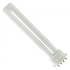 13 Watt - Single Tube - 4-Pin 2GX7 Base - Plug-in CFL - 2700K / Warmwhite - CFL13S/E/827/4P - Major Brand