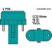 USHIO 3000063 - CF7S/827 - 7 Watt - Single Tube - 2 Pin G23 Base - 2700K / Warmwhite - Plug-in CFL