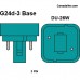 26 Watt - Double Tube - 2 Pin G24d-3 Base - Plug-in CFL - 4100K / Coolwhite - DU-26W G24d-3/841 - Landlite
