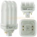 Philips 38440-4 - PL-T 26W/827/4P/ALTO - 26 Watt - Triple Tube (3U) - 4-Pin GX24q-3 Base - 2700K / Warmwhite - Plug-in CF Lamps