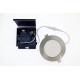 DawnRay DR400RN 4" Round Slim LED Downlight, 12W, 3000K/4000K/5000K Swtichable, 750LM, Airtight (Nickel)