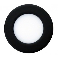 EEL UltraThin LED Recessed Luminaire 4-inch Black 9W 3000K 120V - UTLED-S9W-3KBK