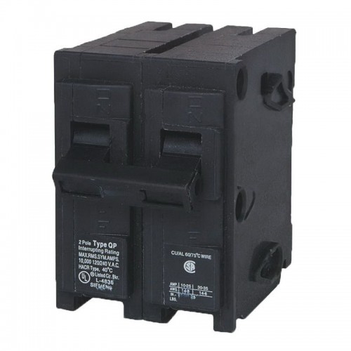 SIEMENS Q250 2P Standard Plug In Circuit Breaker 50A 120/240VAC 