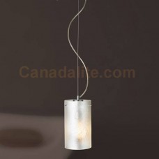 Eurofase 17426-015 - Ayako Collections - 1-Light Mini Pendant  - Chrome with Silver Pearl glass