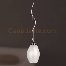 Eurofase 17428-019 - Ayalah Collections - 1-Light Pendant  - Chrome with Silver Pearl glass