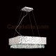 Eurofase 19513-010 - MartellatoCollections - 8-Light Pendant  - Chrome metal w/ Clear Crystal Drops
