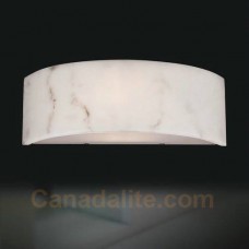 Eurofase 20373-023 - Dervish Collections - 1-Light Wall Sconce  - 14"L - Artstone with Frosted Glass