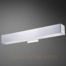 Eurofase 22989-017 - Anello Collections - 1-Light 25.25 Inch Wall Sconce  - Hand Polished Chrome Plating w/ Frosted glass lens