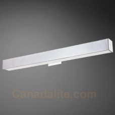 Eurofase 22990-013 - Anello Collections - 1-Light Wall Sconce  - 37.25" - Hand Polished Chrome Plating w/ Frosted glass lens