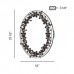Eurofase 23002-012 - Relic Collections - 8-Light Mirror - Mirrored Frame, Chrome wire with Clear Crystal Beading