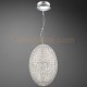 Eurofase 23013-018 - Encore Collections - 18-Light Pendant - 15.75" Dia. - Chrome with Clear Crystal