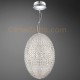Eurofase 23014-015 - Encore Collections - 24-Light Pendant - 19.75" Dia. - Chrome with Clear Crystal